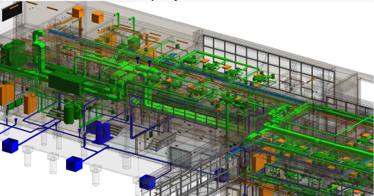 FEED design during which the volumes only are managed to ensure everything can be installed in the premises