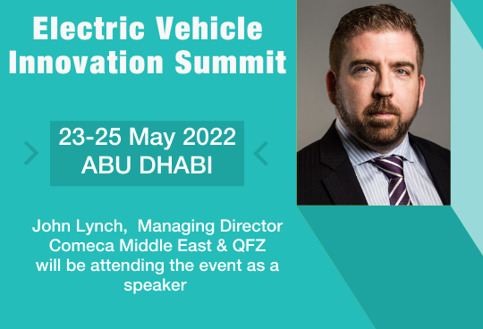 Comeca Middle East will be attending Electric Vehicle Innovation Summit