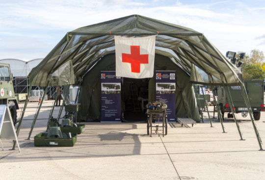 Comeca modernise des systèmes de refroidissement de tentes militaires