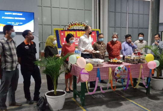 Comeca Indonesia's new plant inauguration